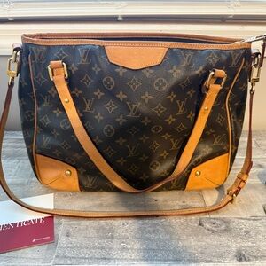Louis Vuitton Estrela MM Shoulder Bag with classic Monogram Design
